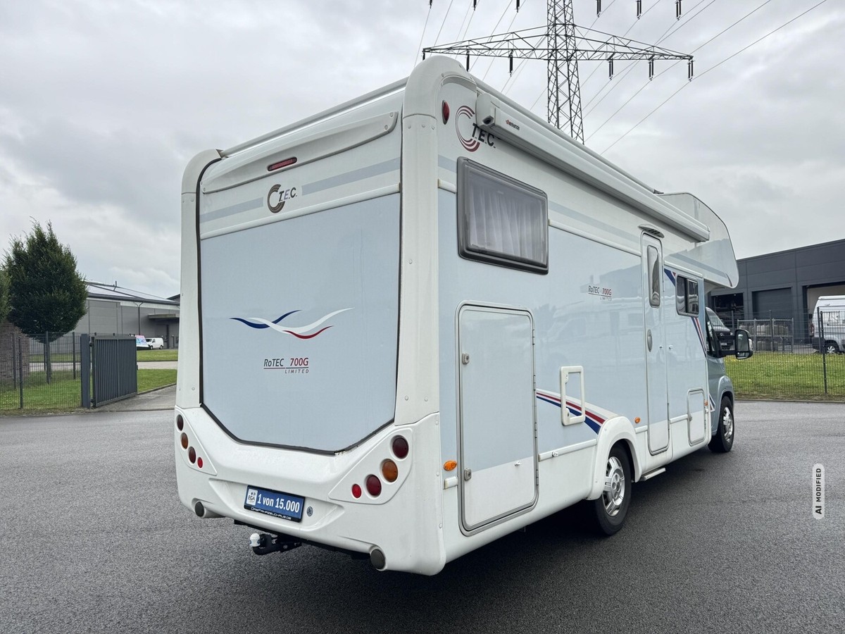 TEC RoTEC A 700 G TV+AHK+Markise+Alkoven