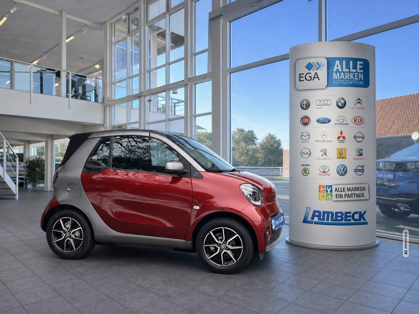 Smart ForTwo EQ cabrio*EXCLUSIVE*22kW*CAM*MEDIA*ALLW*LED*SHZ*