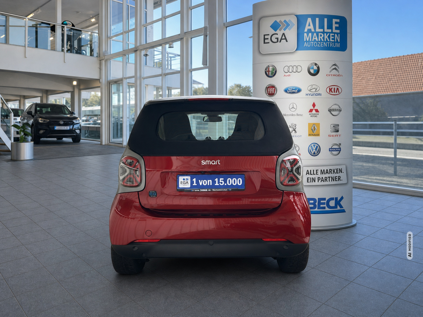 Smart ForTwo EQ cabrio*EXCLUSIVE*22kW*CAM*MEDIA*ALLW*LED*SHZ*
