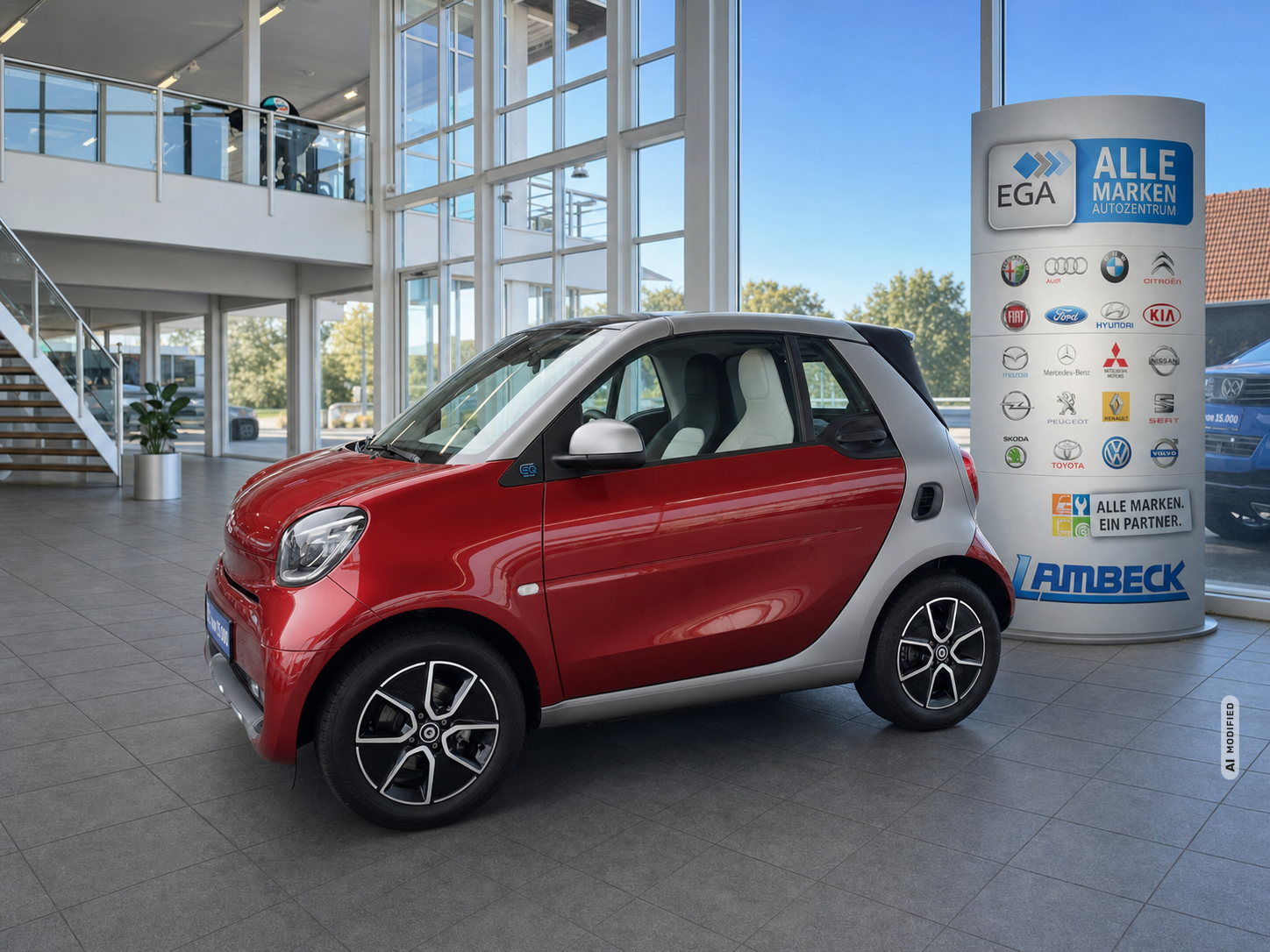 Smart ForTwo EQ cabrio*EXCLUSIVE*22kW*CAM*MEDIA*ALLW*LED*SHZ*