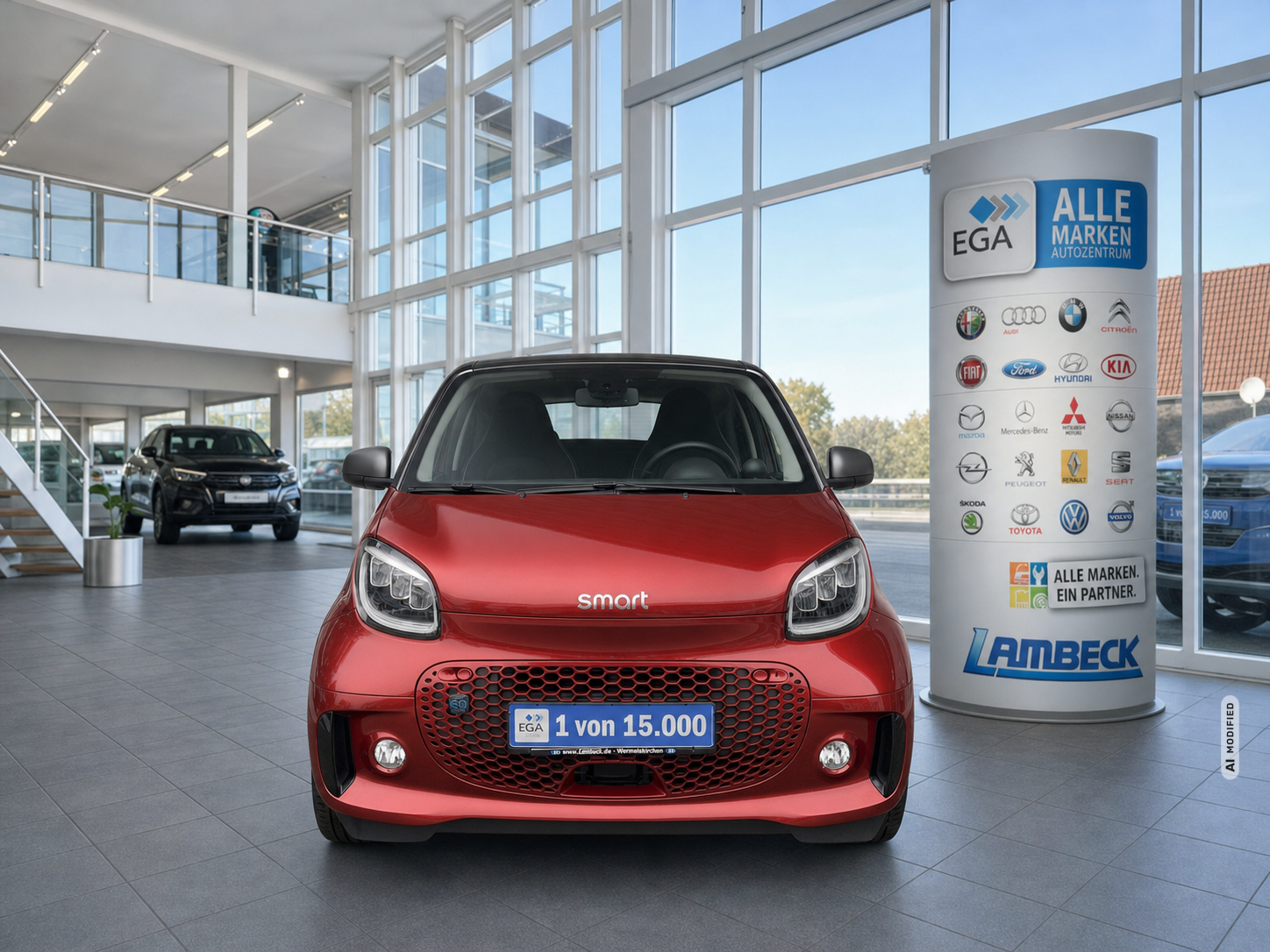 Smart ForTwo EQ cabrio*EXCLUSIVE*22kW*CAM*MEDIA*ALLW*LED*SHZ*