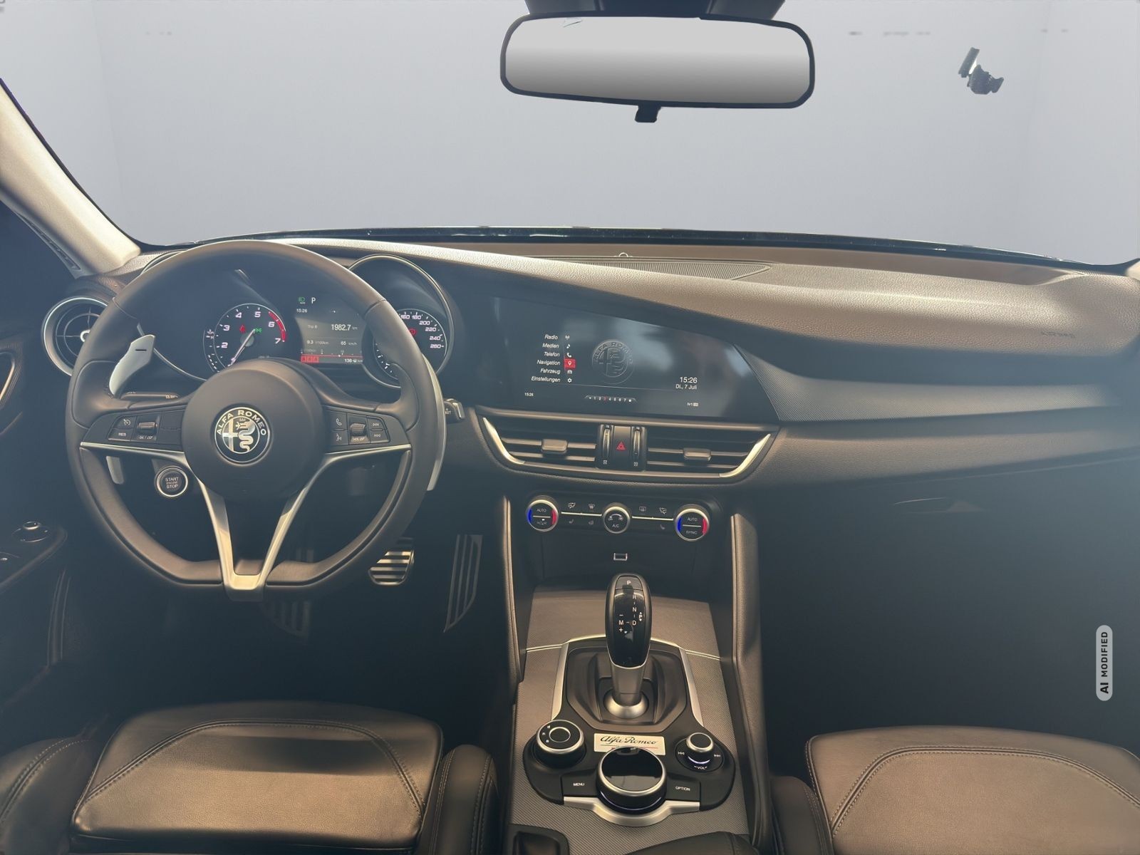 Alfa Romeo Giulia Veloce Q4 Navi Memory Vollleder