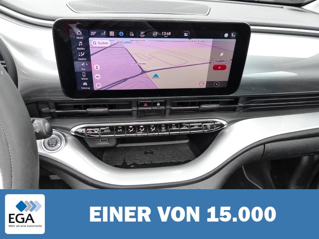 Fiat 500e e Icon Navi Digitales Cockpit Apple CarPlay Android Auto Klimaautom