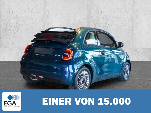Fiat 500e Cabrio Icon Navi Digitales Cockpit Apple CarPlay Klimaautom