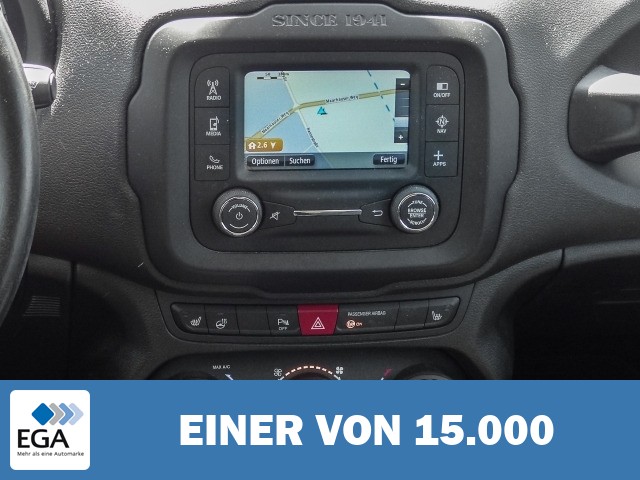 Jeep Renegade Longitude FWD Navi Dyn. Kurvenlicht Ambientebeleuchtung e-Sitze SHZ Len