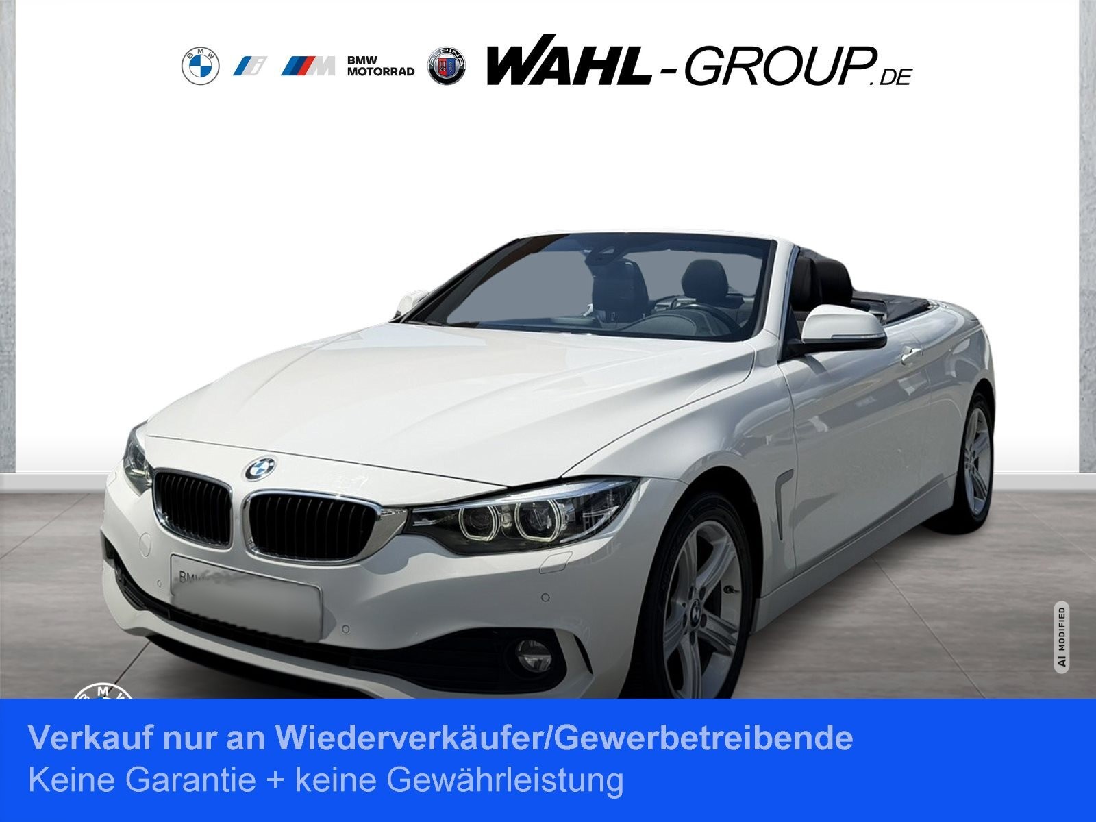 BMW 420 Cabrio Advantage HarmanKardon LED Navi SHZ PDC