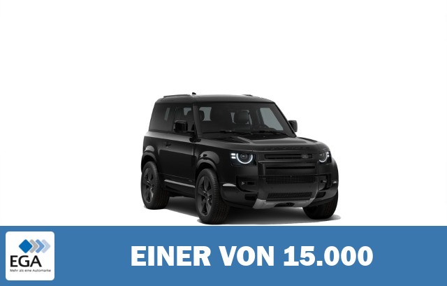Land Rover Defender 90 X P425 V8 HUD Luftfederung AD Niveau AHK-el. klappb. El. Panodach Na