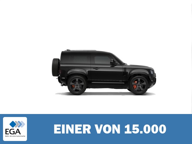 Land Rover Defender 90 X P425 V8 HUD Luftfederung AD Niveau AHK-el. klappb. El. Panodach Na