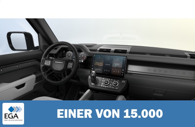 Land Rover Defender 90 X P425 V8 HUD Luftfederung AD Niveau AHK-el. klappb. El. Panodach Na