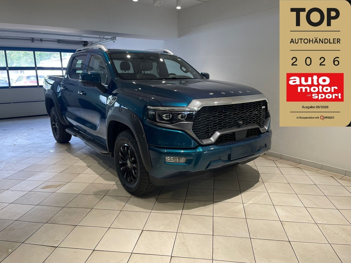 Foton 4 Ultra Sitzbelüftung Panorama Leder AHK