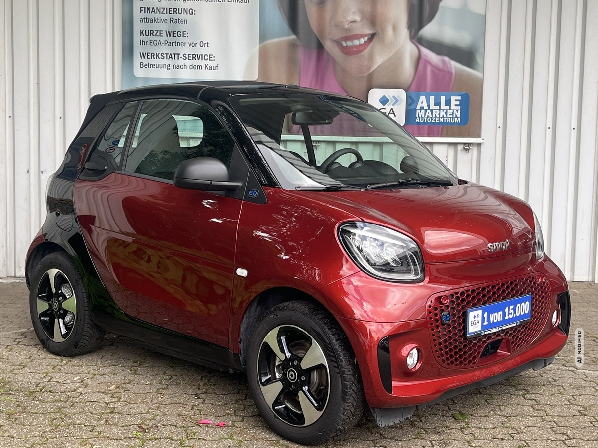 Smart ForTwo EQ cabrio*EXCLUSIVE*22kW*CAM*MEDIA*ALLW*LED*SHZ*