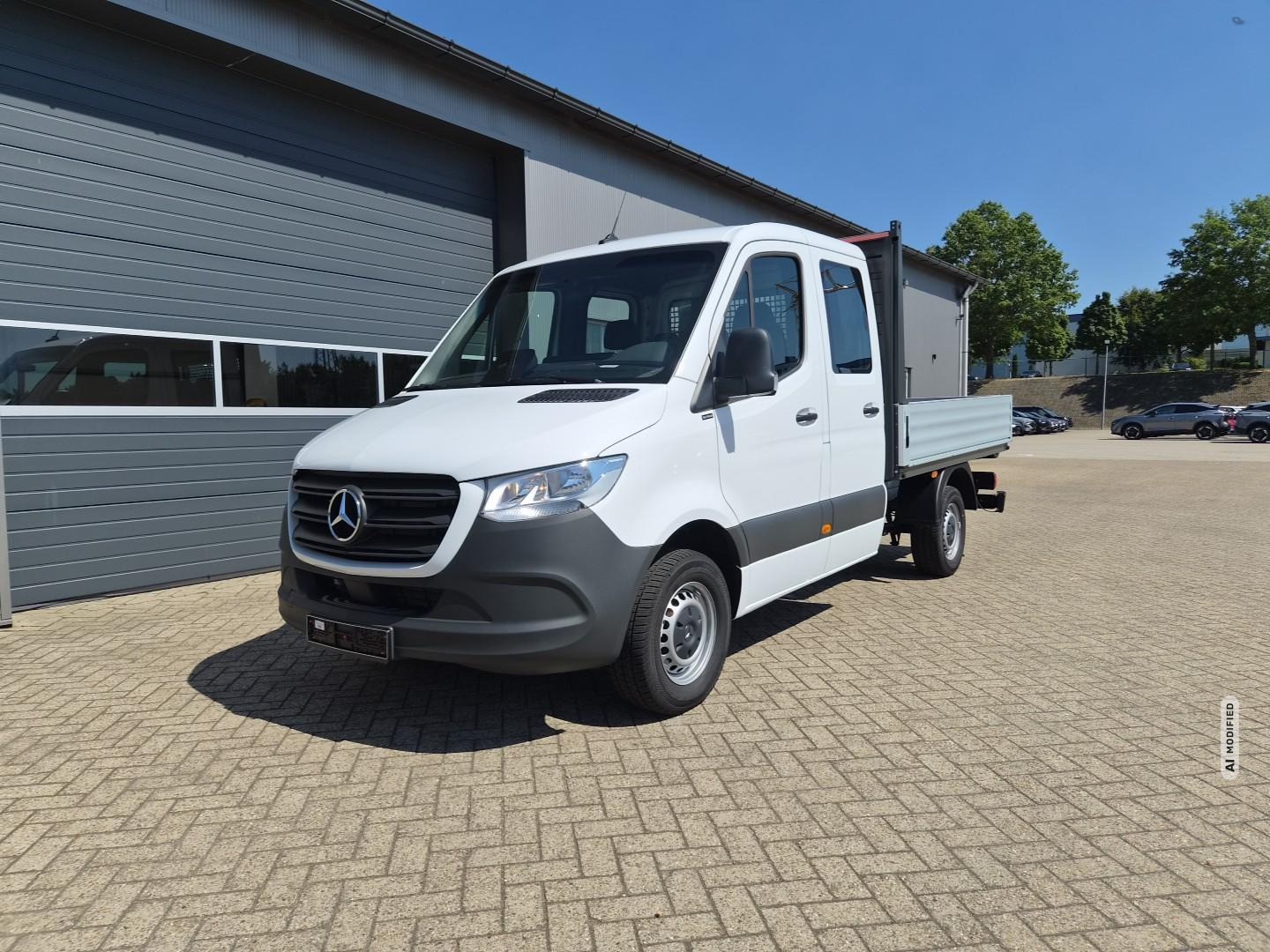 Mercedes-Benz Sprinter 317 Pritsche Doppelkabine L2 2.0 CDi 170PS Automatik Heckantrieb 3,5t 6