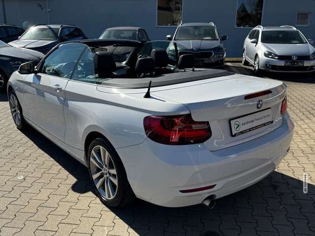 BMW 218 i Cabrio *NAVI*SHZ*LEDER*PDC*ALPIN*GEPFLEGT*
