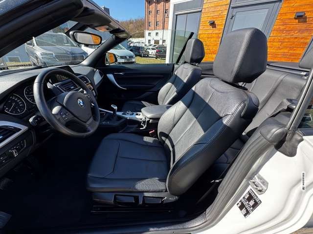 BMW 218 i Cabrio *NAVI*SHZ*LEDER*PDC*ALPIN*GEPFLEGT*