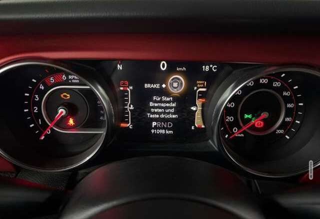 Jeep Wrangler Rubicon Unlimit. LED LEDER MOTORSCHADEN