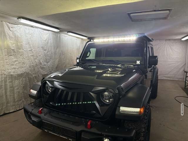 Jeep Wrangler Rubicon Unlimit. LED LEDER MOTORSCHADEN