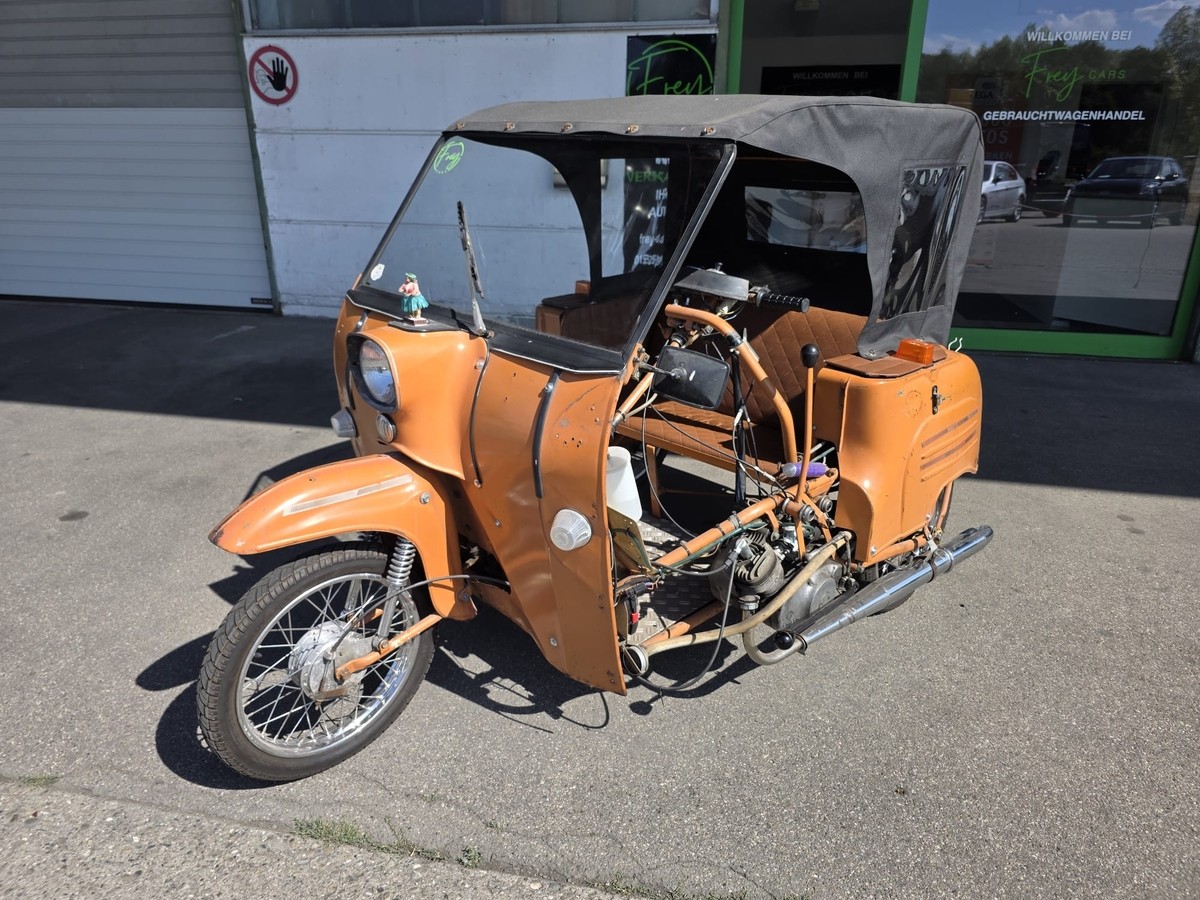 Simson Duo 4/1 Elektrische Zündung/Abschleppstange/Neues Verdeck
