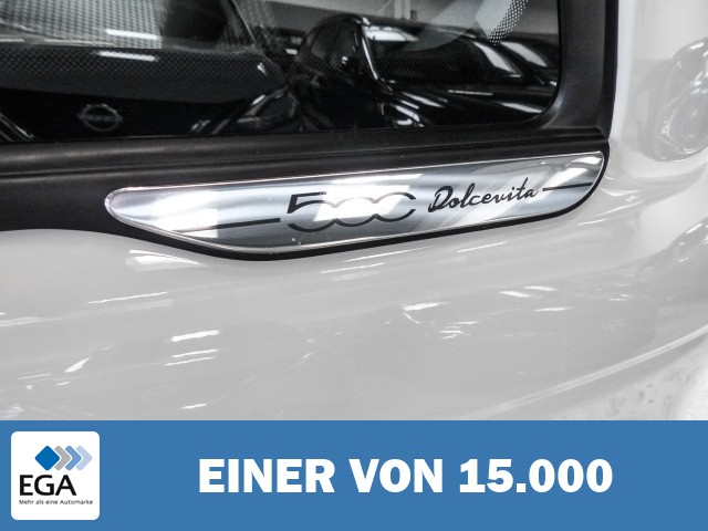 Fiat 500C Hybrid Dolcevita LED Apple CarPlay Klimaaut: DAB SHZ Keyless Entry