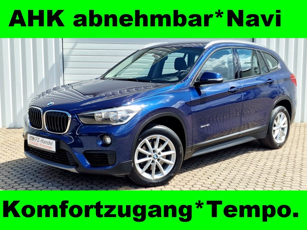 BMW X1 Navi*AHK abnehmbar*Tempomat*Komfortzugang