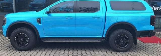 Ford Ranger Platinum 3,0 Mod27 FOLIERT BLAU hoch HARDTOP bre