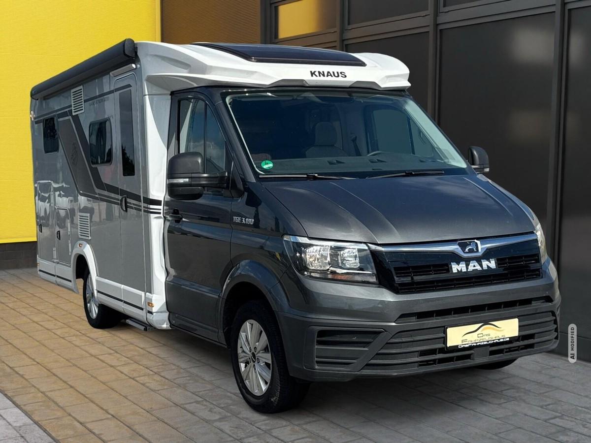 Knaus 650 MEG Van Ti Markise+Sat TV+AHK+Dachklima aus priva