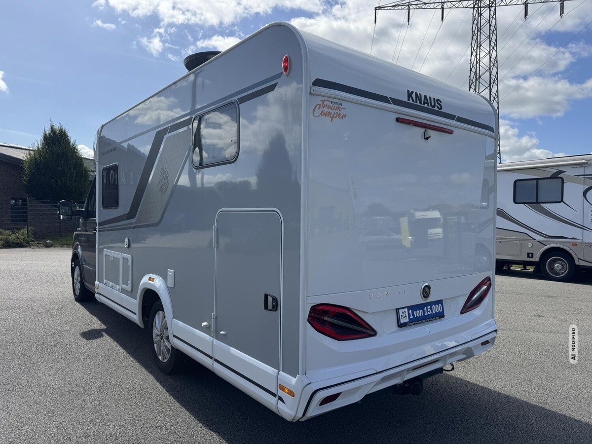 Knaus 650 MEG Van Ti Markise+Sat TV+AHK+Dachklima aus priva