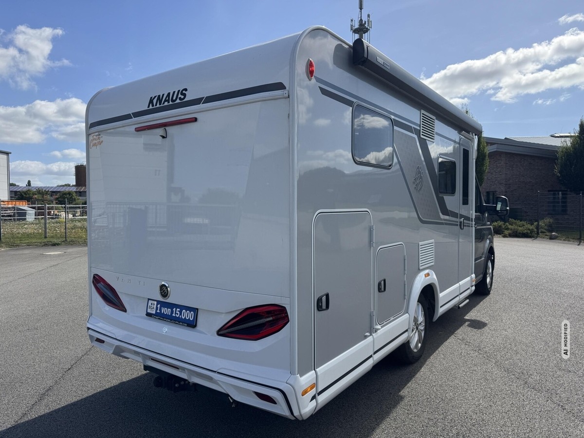 Knaus 650 MEG Van Ti Markise+Sat TV+AHK+Dachklima aus priva