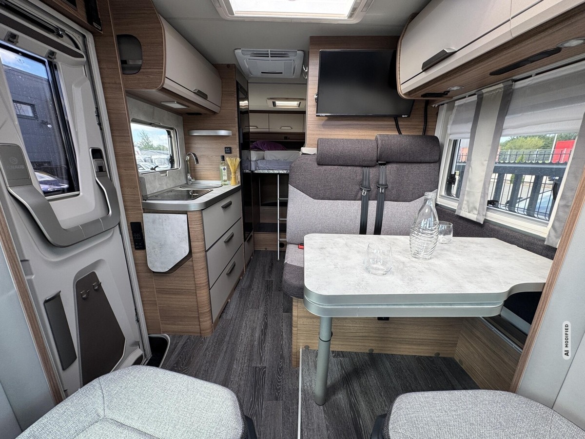 Knaus 650 MEG Van Ti Markise+Sat TV+AHK+Dachklima aus priva