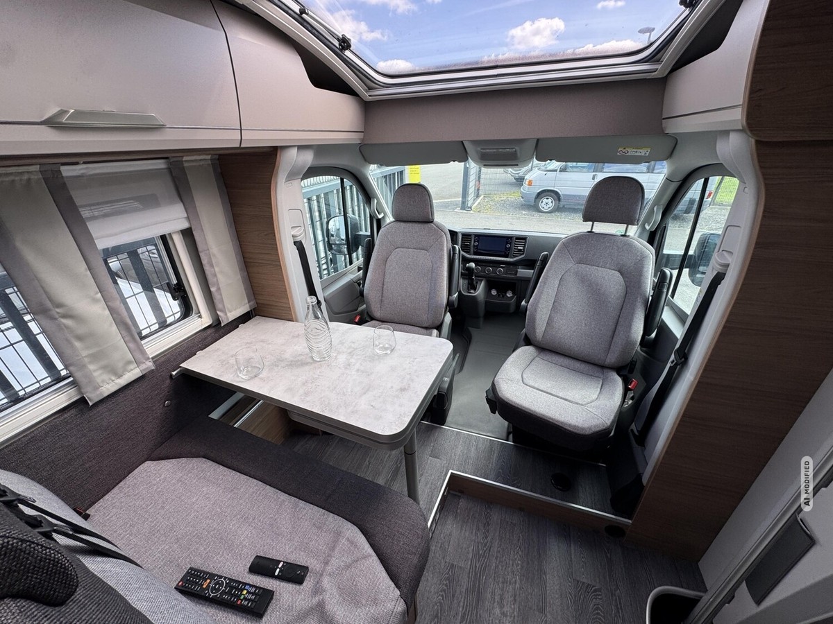 Knaus 650 MEG Van Ti Markise+Sat TV+AHK+Dachklima aus priva