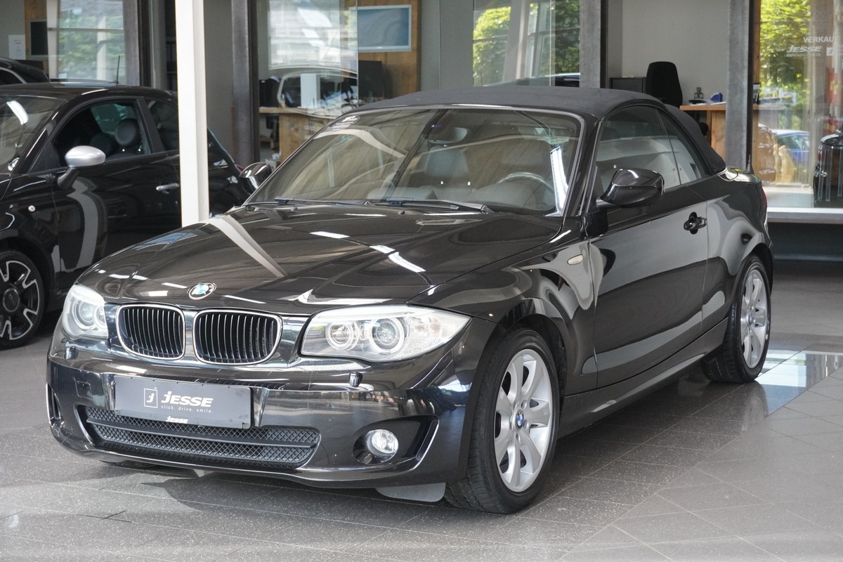 BMW 118i Cabrio Bi-Xenon Navi PDC Temp SHZ