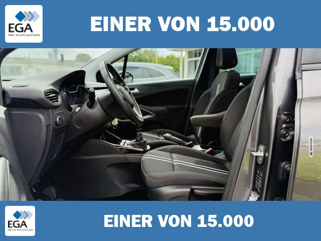 Opel Crossland X 1,2 T ELEG., Navi, Panod, LED, RFK, PTS, Tot, Spur
