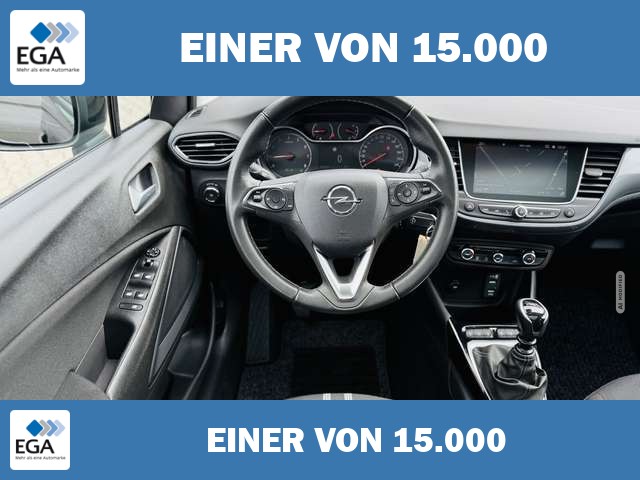 Opel Crossland X 1,2 T ELEG., Navi, Panod, LED, RFK, PTS, Tot, Spur