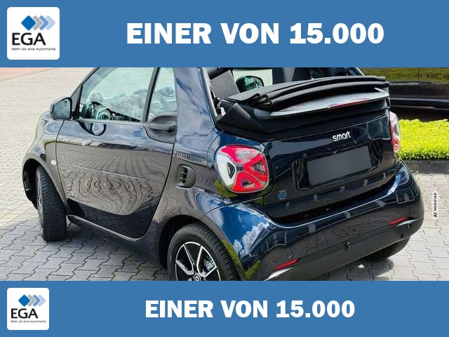 Smart ForTwo EQ CABRIO EXCLUSIVE, LED, PTS, RFK, W-Paket, SHZ,