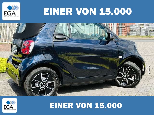 Smart ForTwo EQ CABRIO EXCLUSIVE, LED, PTS, RFK, W-Paket, SHZ,