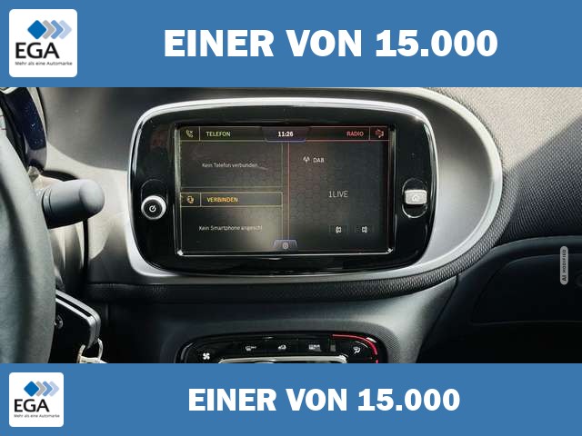 Smart ForTwo EQ CABRIO EXCLUSIVE, LED, PTS, RFK, W-Paket, SHZ,