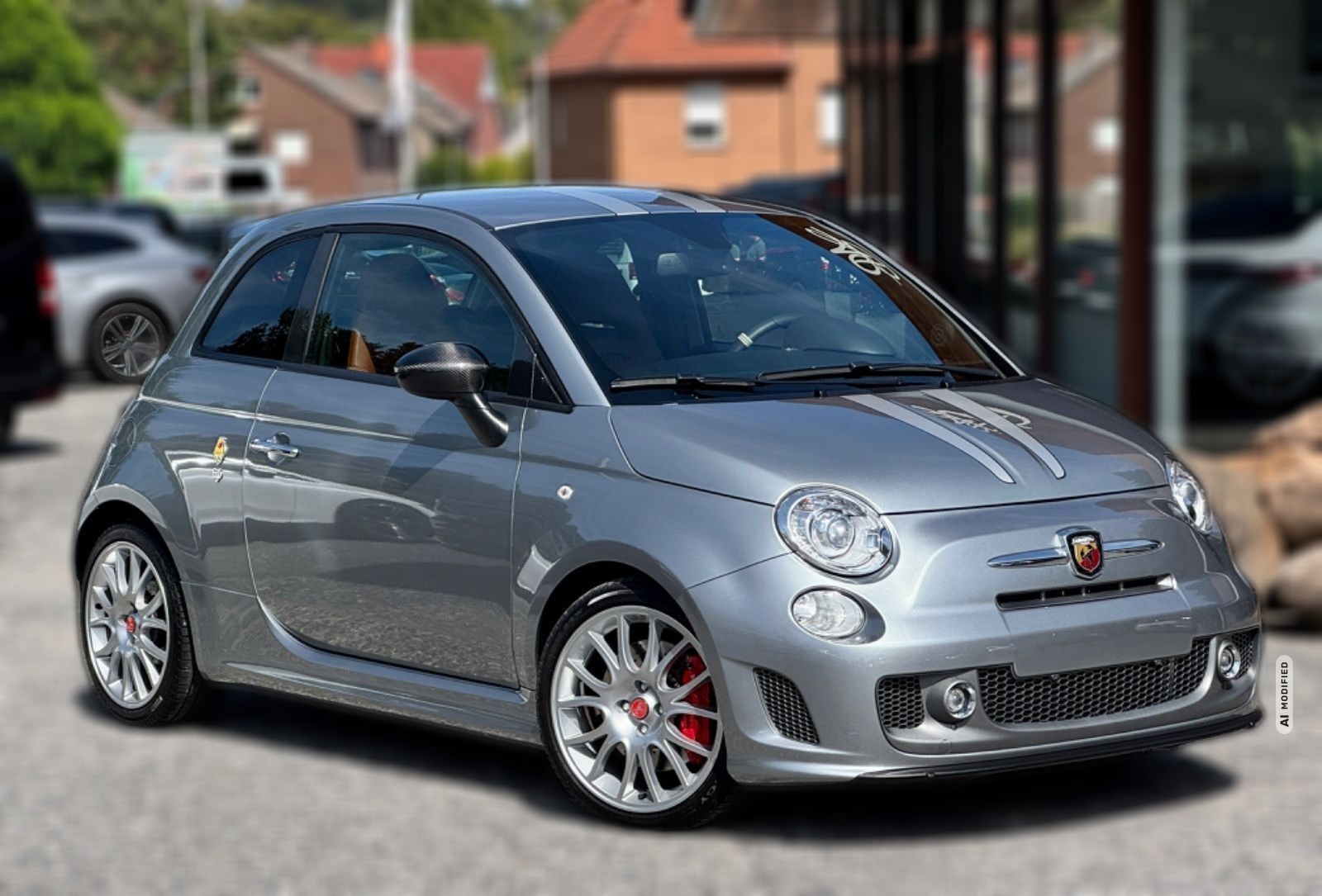 Abarth 695 TRIBUTO FERRARI Grigio Titanio No. 66 of 99