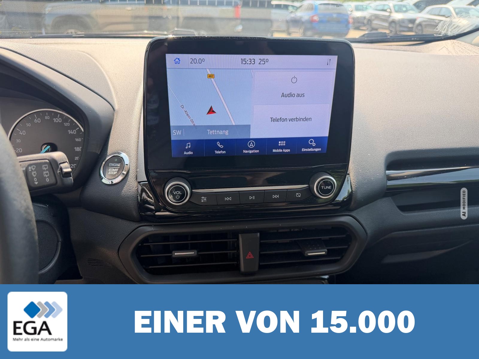 Ford EcoSport 1.0L EcoBoost Android Auto*Navi*SHZ*Keyless*PDC*Tempomat