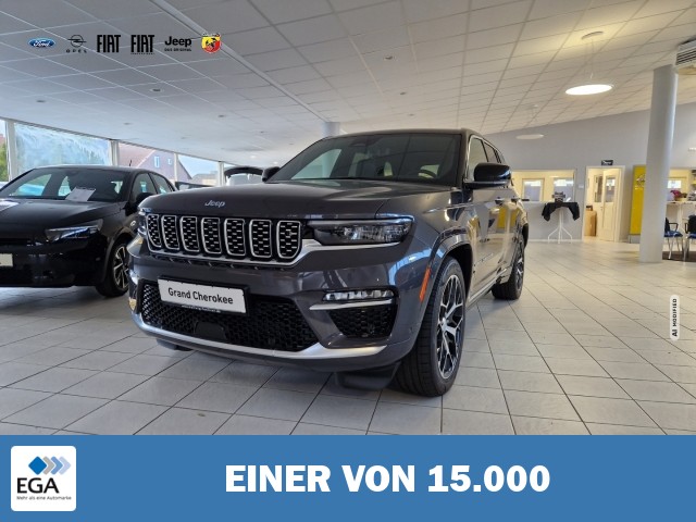 Jeep Grand Cherokee Summit Reserve Allrad HUD Luftfederung TV Panorama Navi digitales