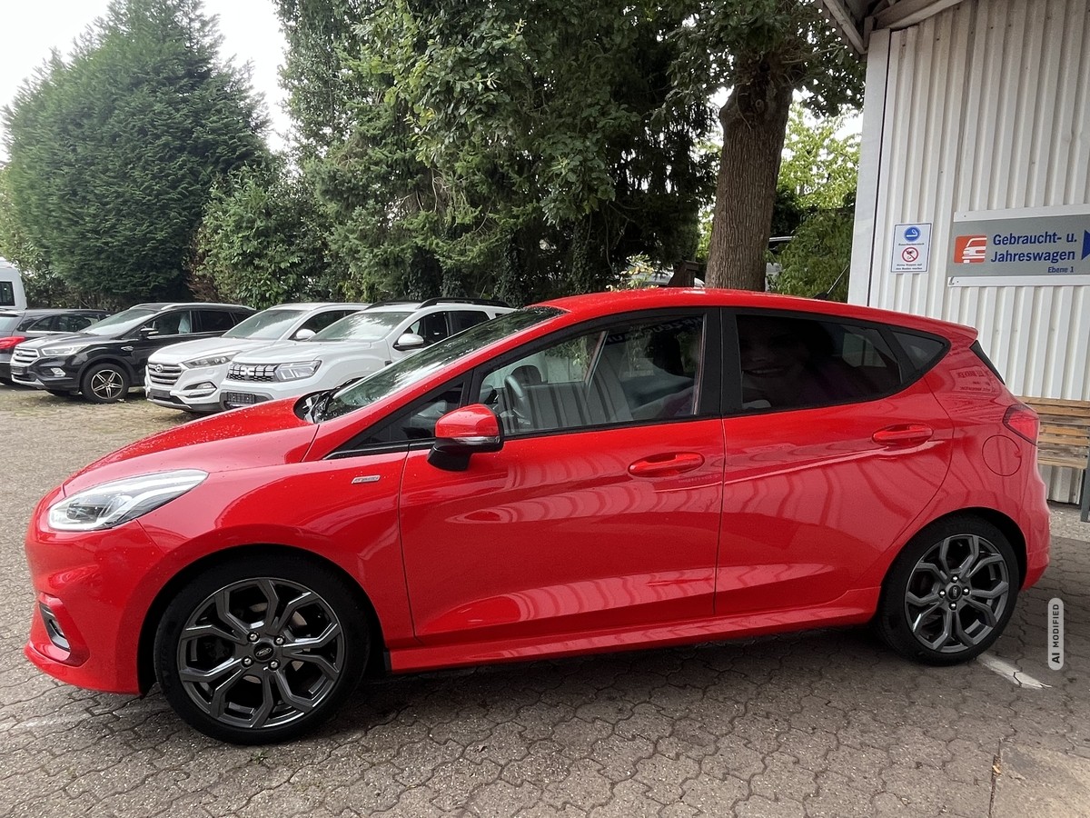 Ford Fiesta 1.0 EB ST-LINE KLIMA PDC SHZ AHK  WINTER-PAKET ALU 
