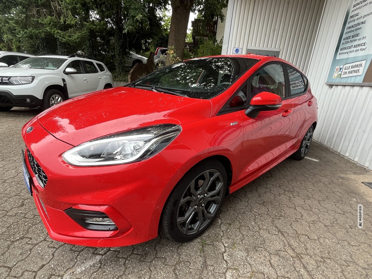 Ford Fiesta 1.0 EB ST-LINE KLIMA PDC SHZ AHK  WINTER-PAKET ALU 