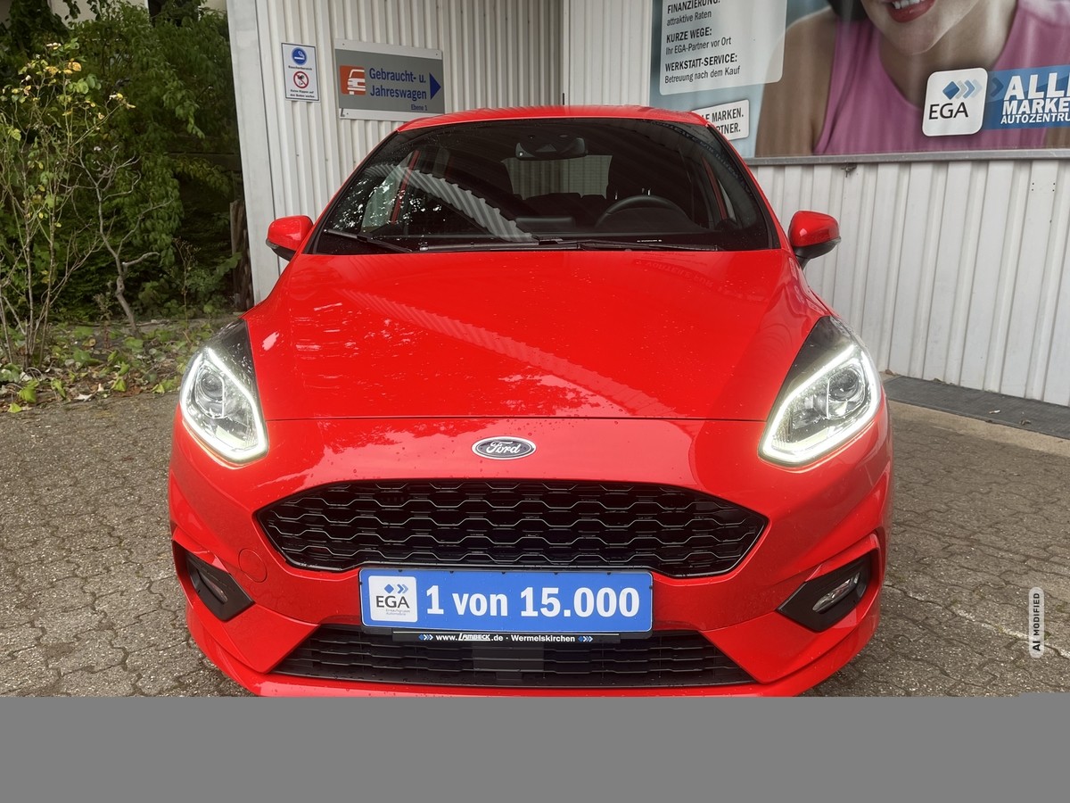 Ford Fiesta 1.0 EB ST-LINE KLIMA PDC SHZ AHK  WINTER-PAKET ALU 