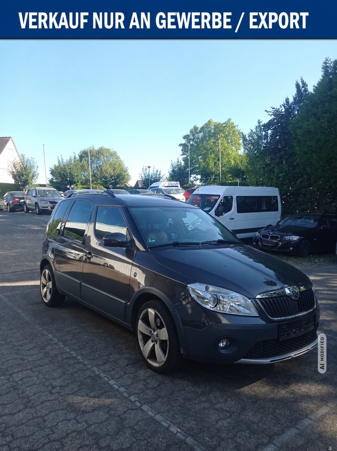 Skoda Roomster EXPORT NUR FÜR HÄNDLER 1.2 TSI Scout Plus Edition 