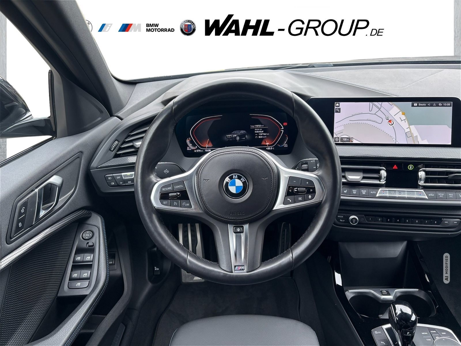 BMW 118 M SPORT AUT LC PROF LED GRA PDC ALARM LORDOSE SHZG DAB WLAN