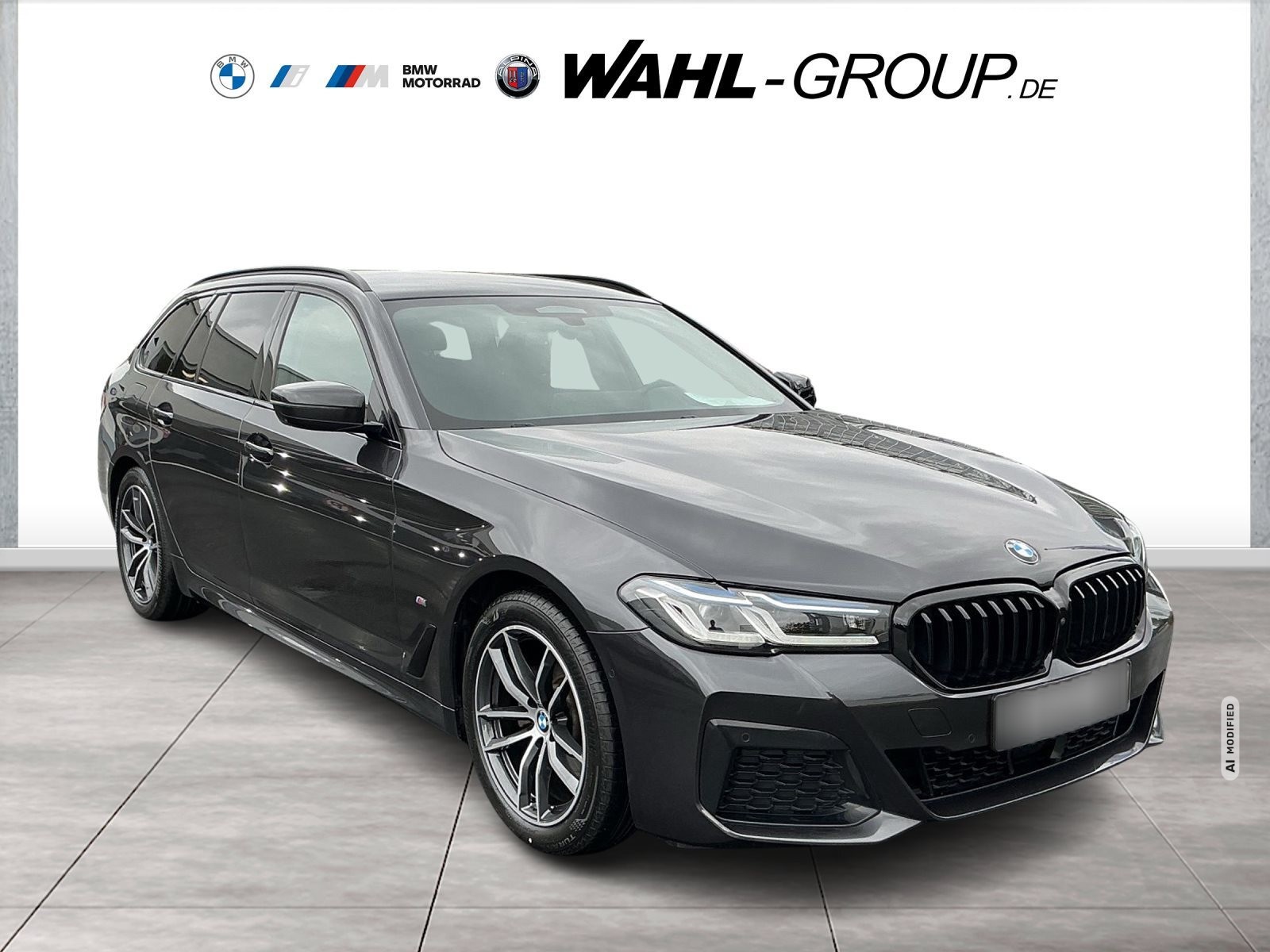 BMW 520 TOURING M SPORT LC PROF HUD LASER AHK ALARM KOMFORTZG HIFI DAB