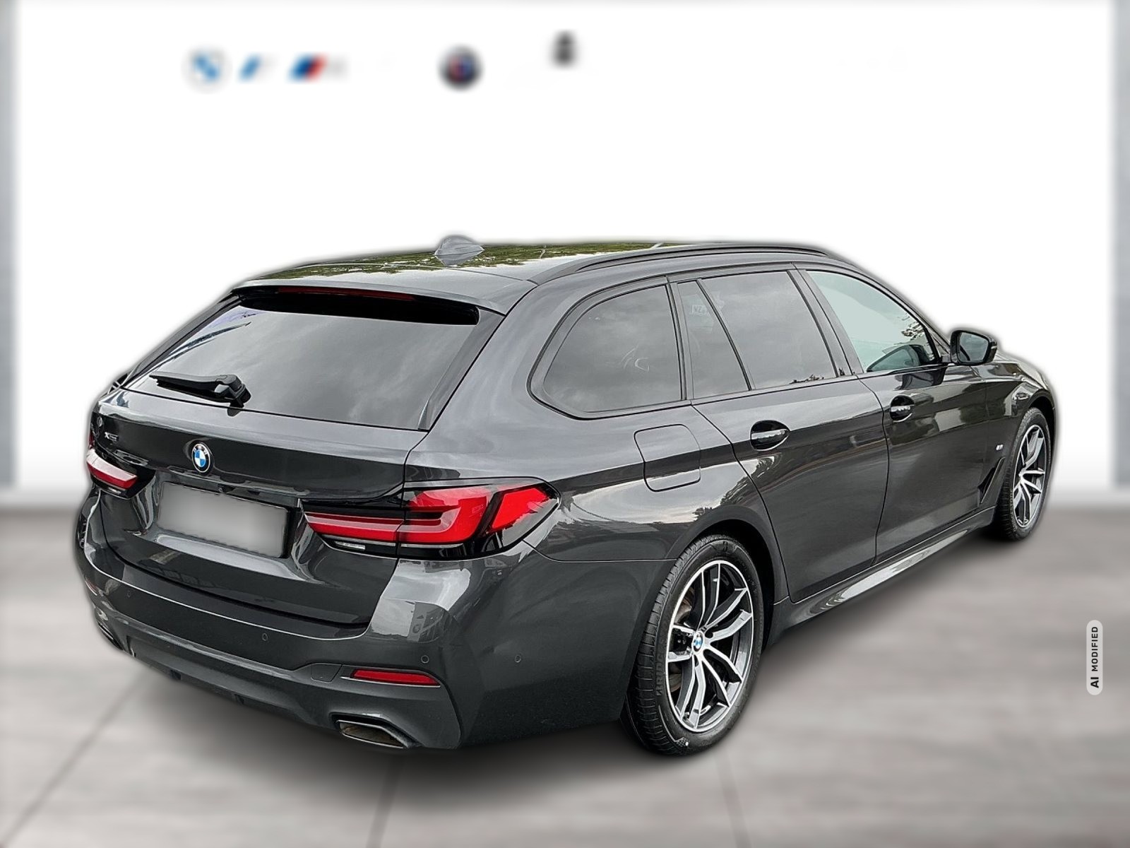 BMW 520 TOURING M SPORT LC PROF HUD LASER AHK ALARM KOMFORTZG HIFI DAB