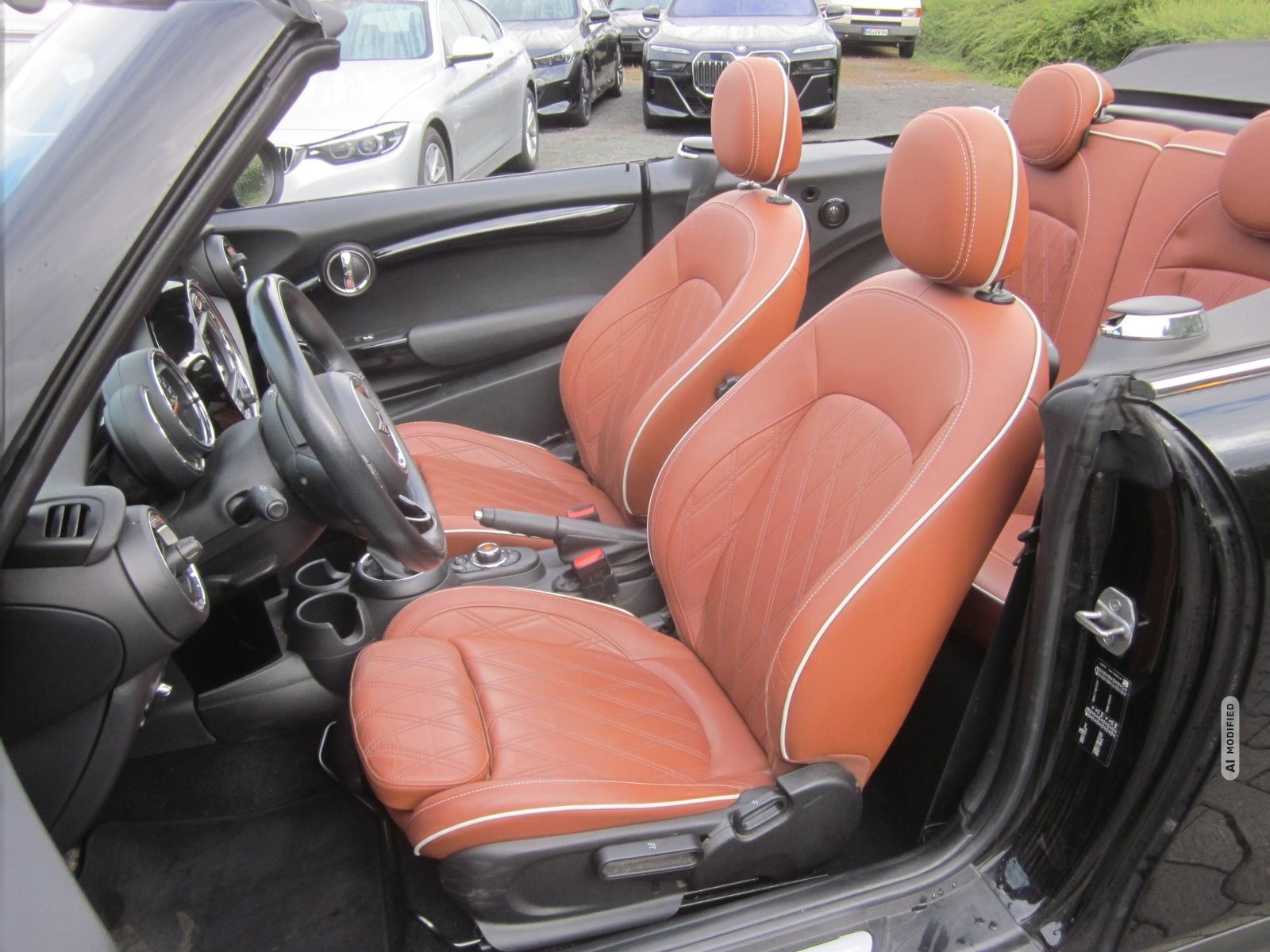 MINI Cooper S CHILI II LEDER NAVI LED GRA HIFI HK PDC