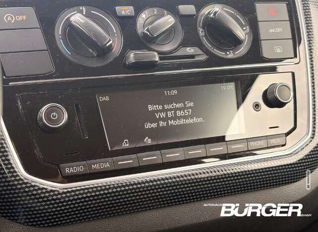 Volkswagen up! Kamera Klima Tempomat Freisprech DAB PDC Speedlimi