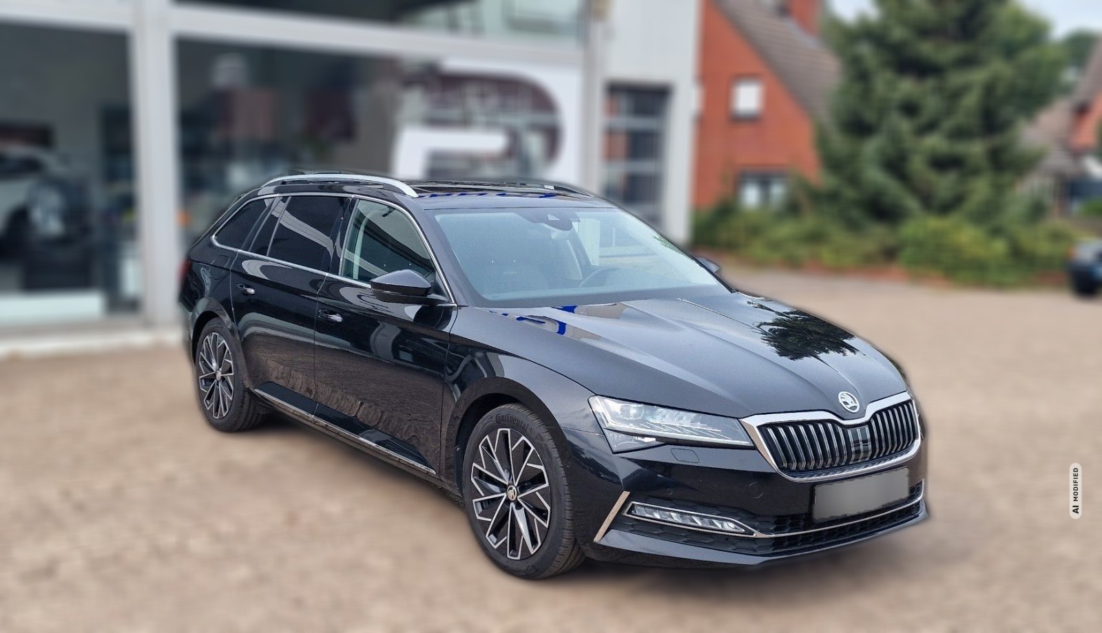 Skoda Superb Combi L&K AHK PANORAMA