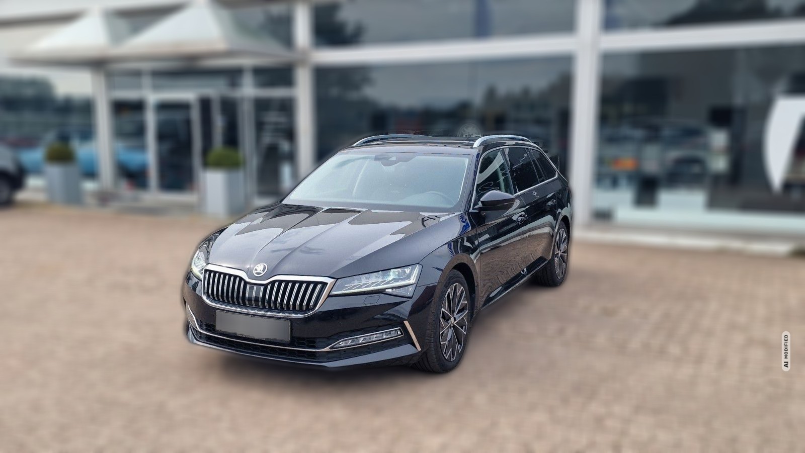 Skoda Superb Combi L&K AHK PANORAMA