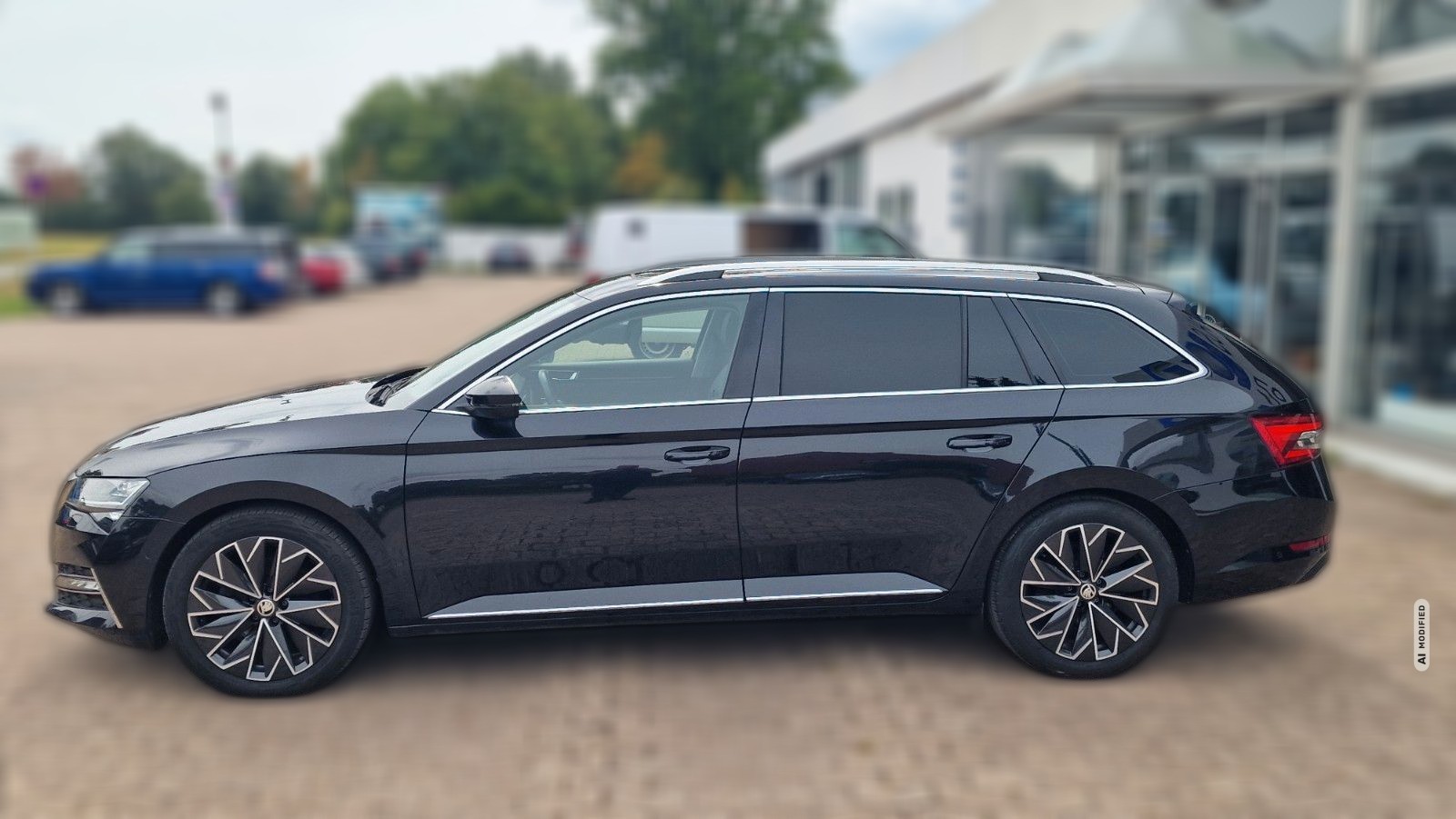 Skoda Superb Combi L&K AHK PANORAMA